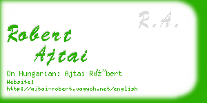 robert ajtai business card